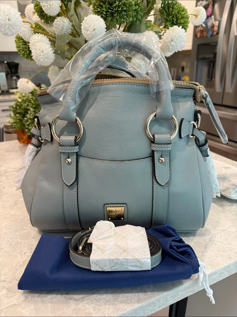 Dooney and Bourke Sorrento Satchel 30 With Pocket